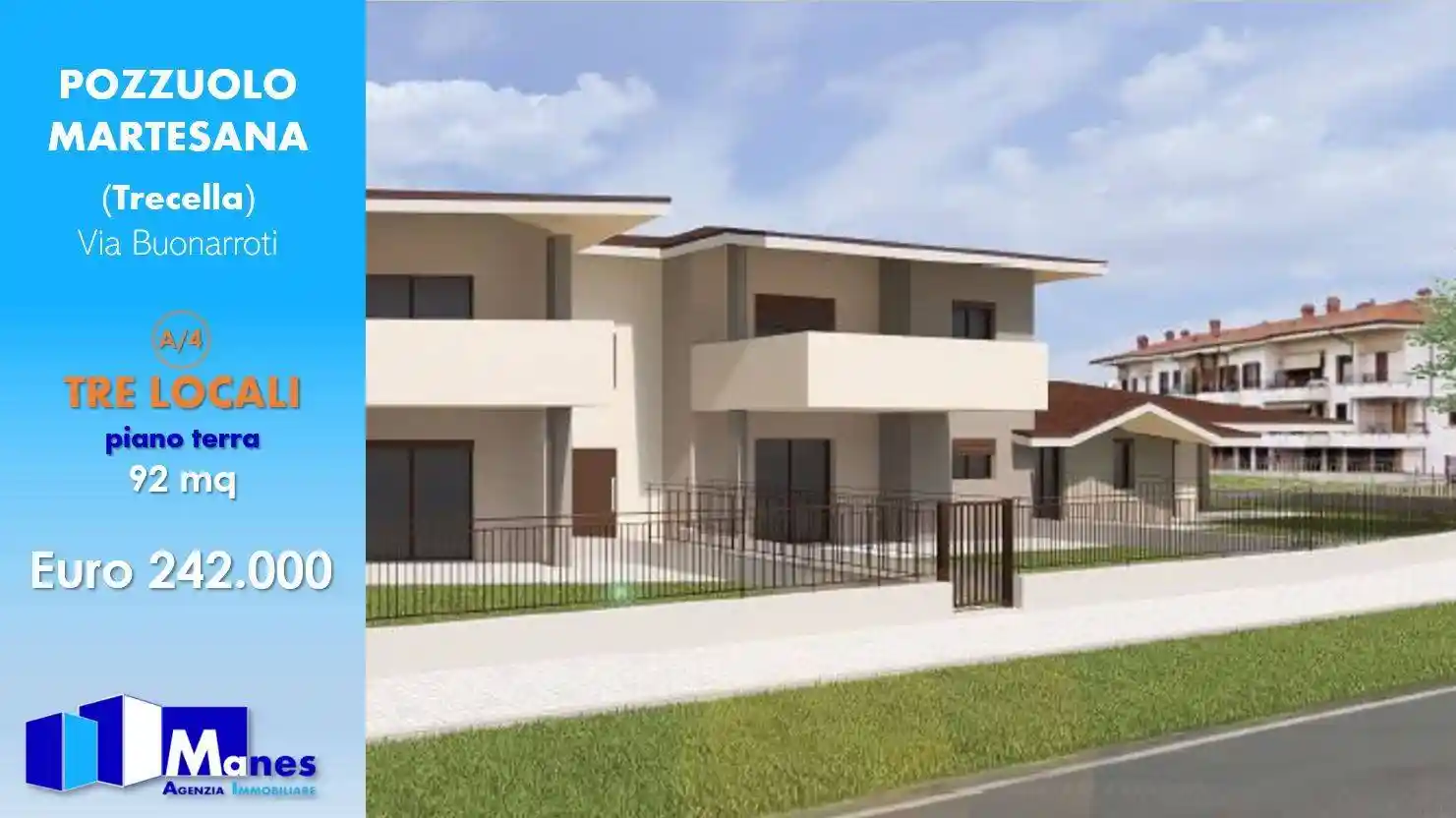 Appartamento in vendita a Pozzuolo Martesana