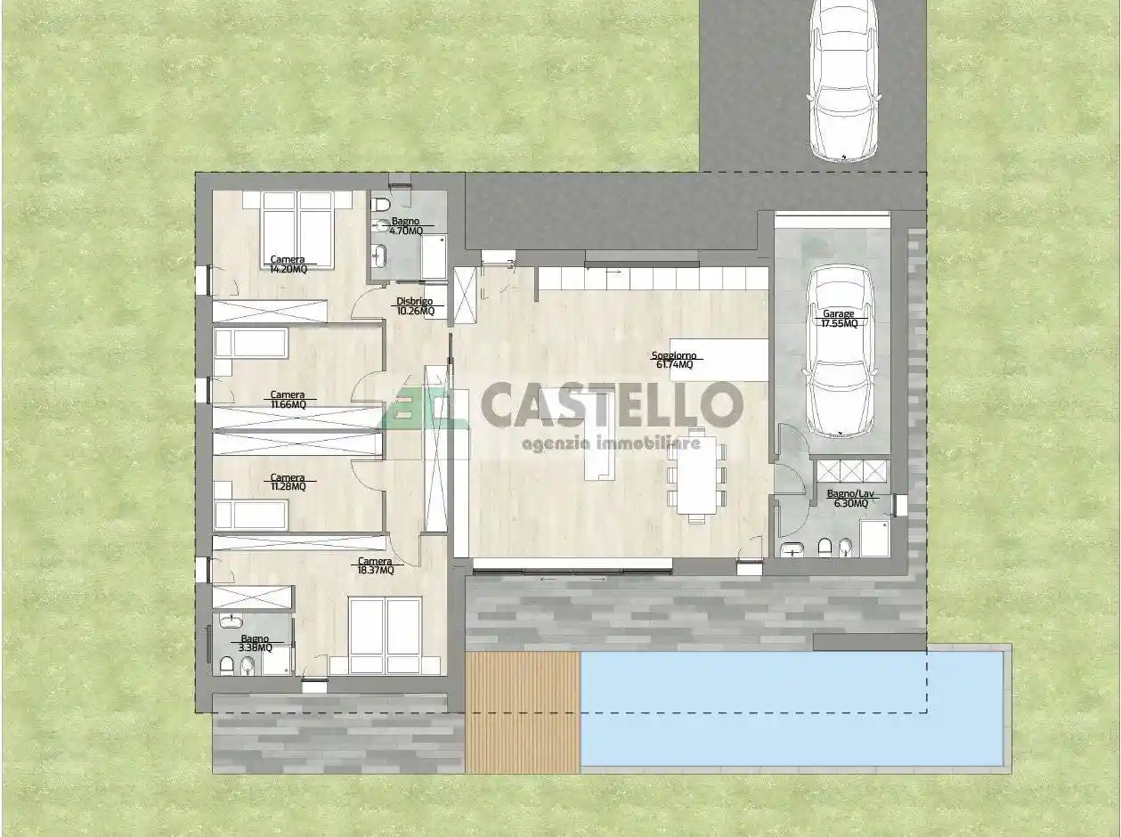 Terratetto unifamiliare madonna del rosario, Torre, Padova - foto 2