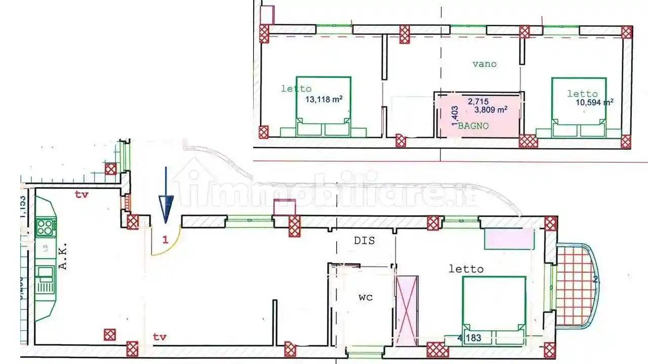 Appartamento via Pasquale Longo 64, Praia a Mare - foto 4