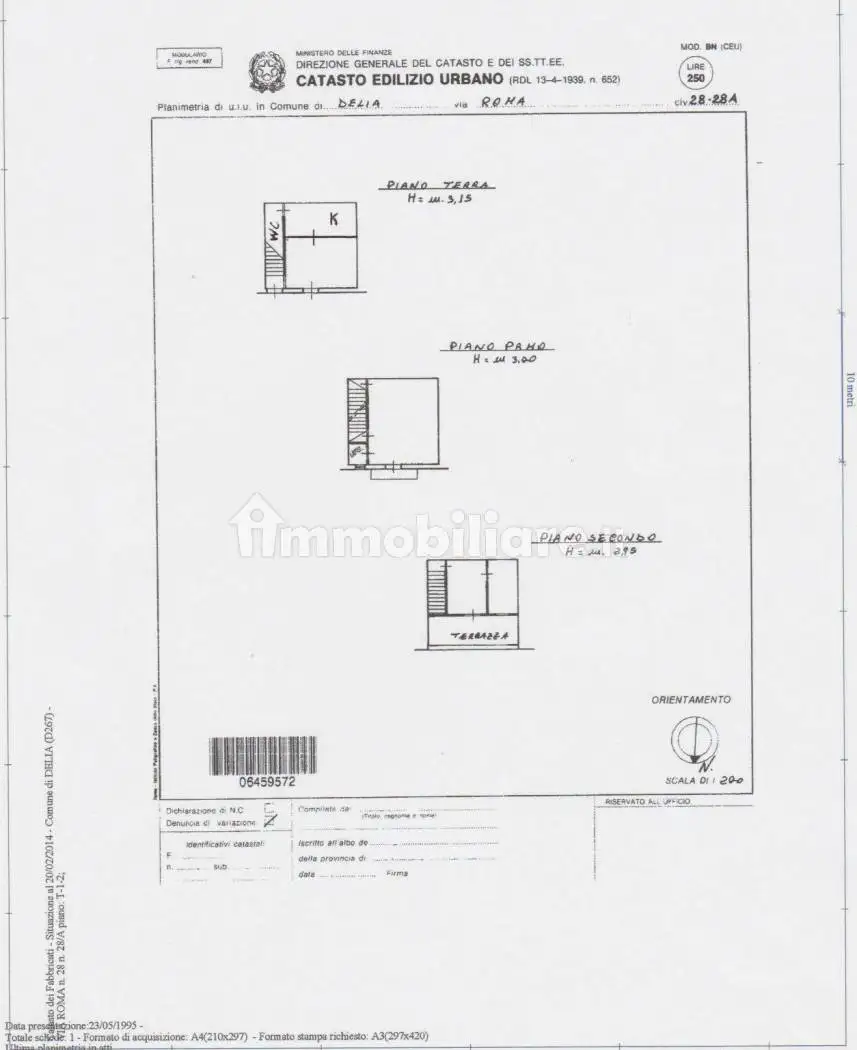 Casa indipendente in vendita a Delia