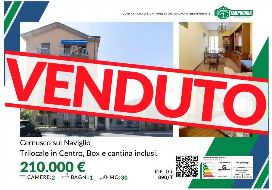 Appartamento in vendita a Cernusco sul Naviglio