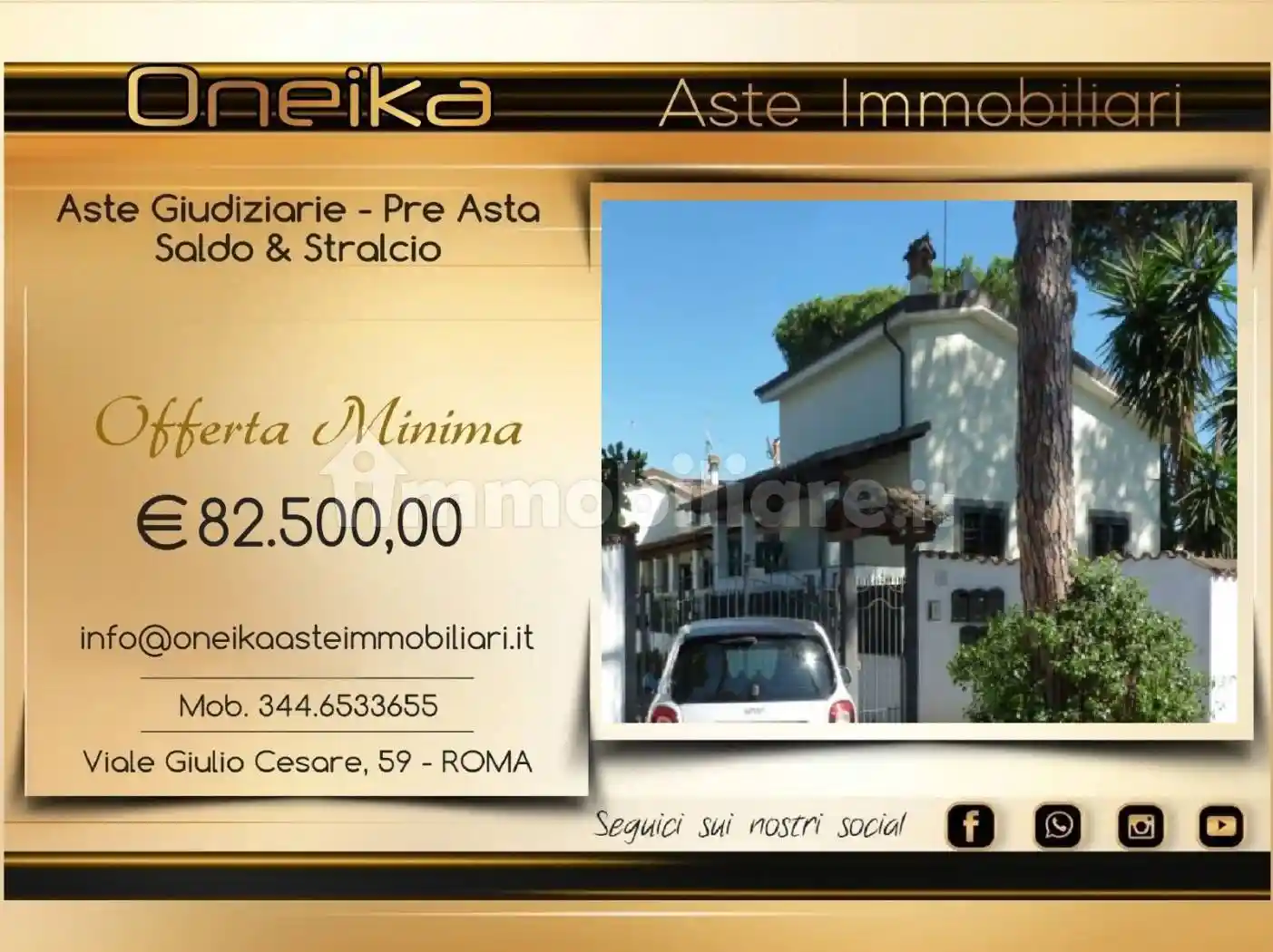 Villetta a schiera in vendita a Roma