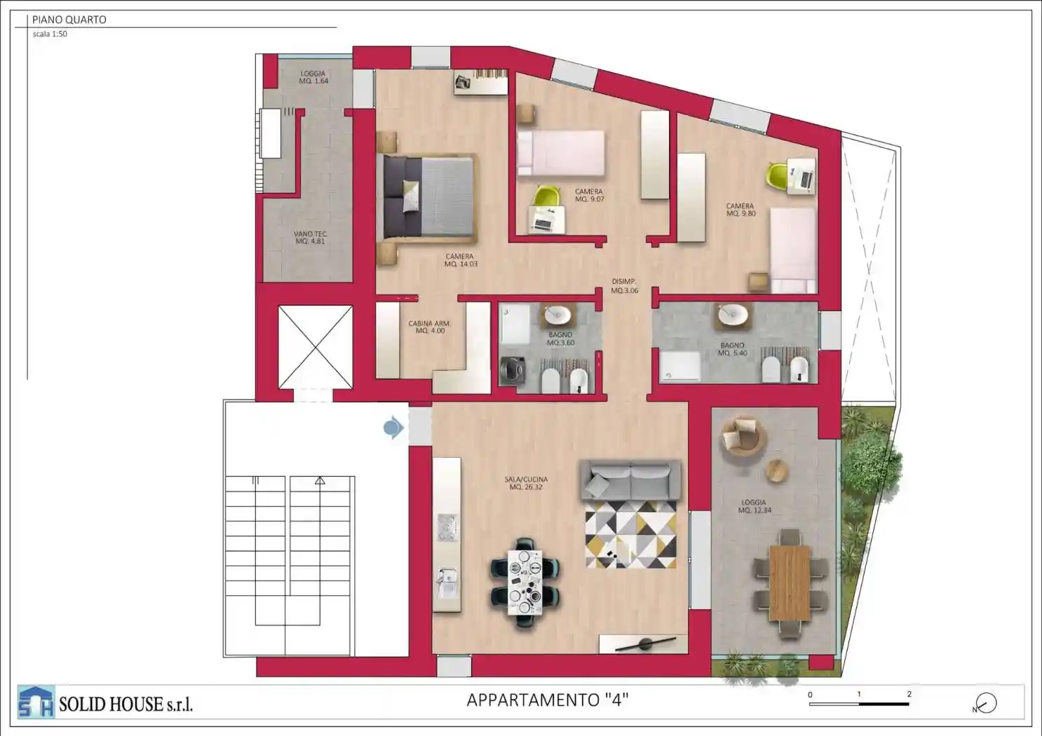 Appartamento in vendita a Rimini