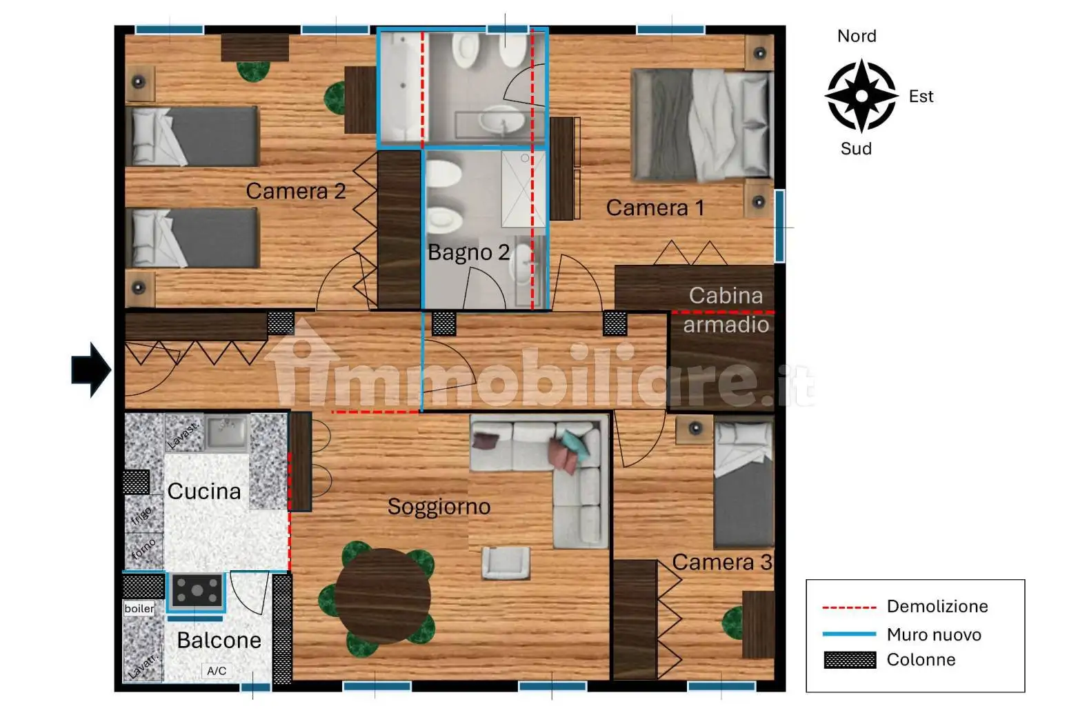 Appartamento in vendita a Milano