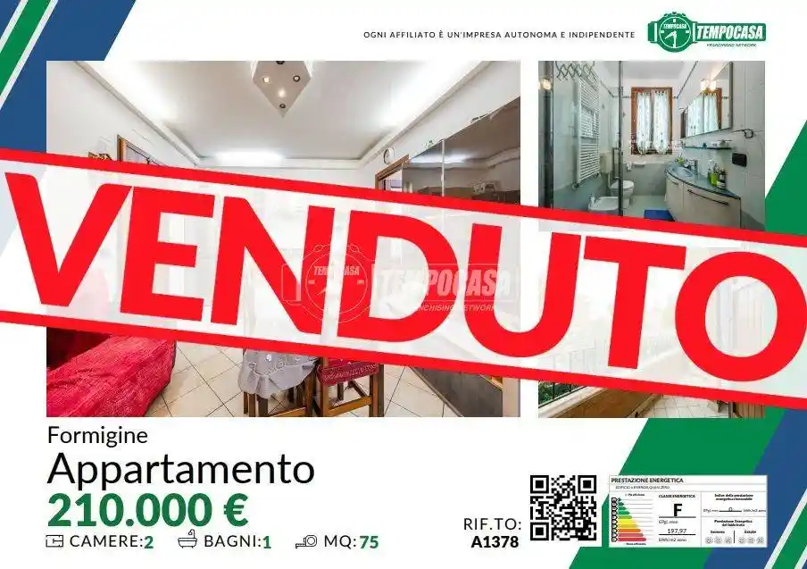 Appartamento in vendita a Formigine