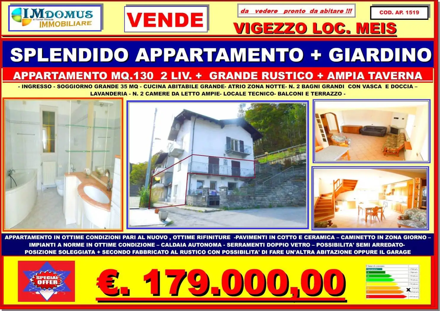 Appartamento in vendita a Re