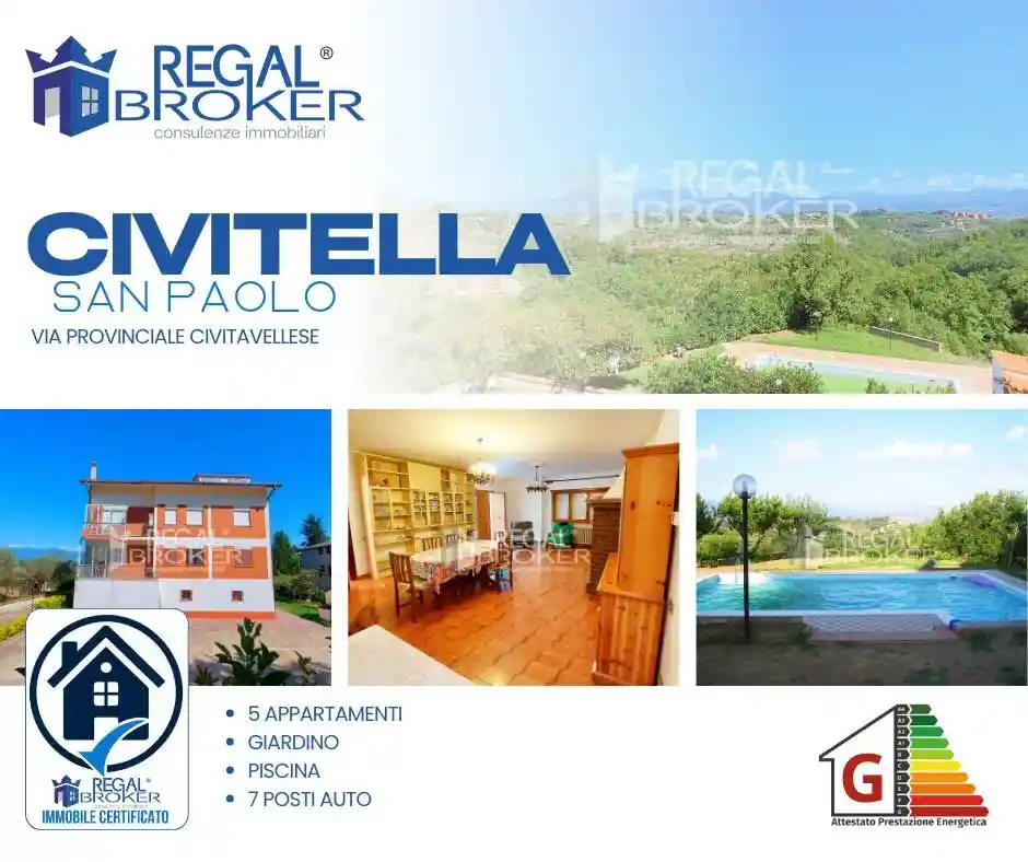 Villa in vendita a Civitella San Paolo