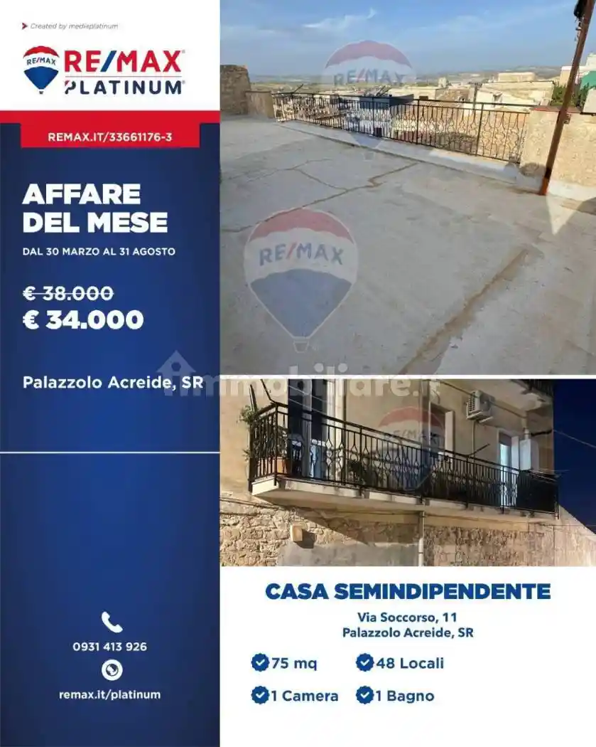 Casa indipendente in vendita a Palazzolo Acreide