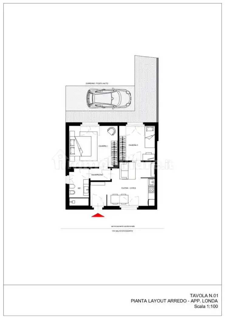 Appartamento in vendita a Londa