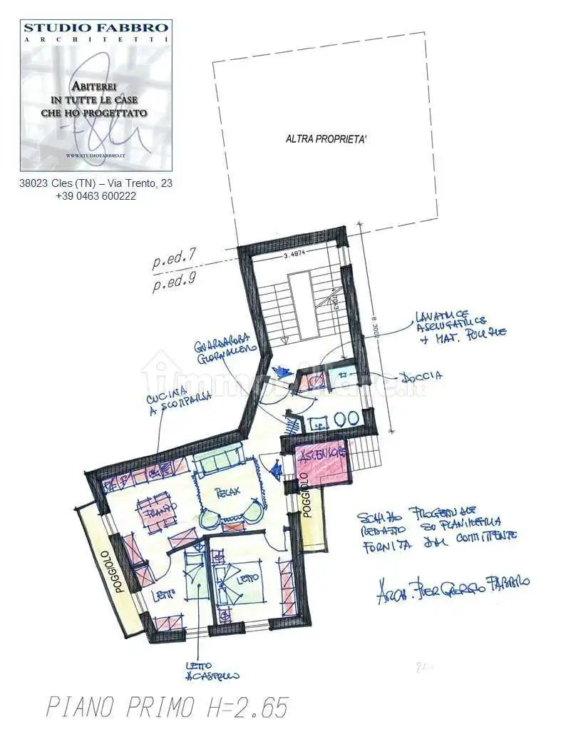 Terratetto unifamiliare 248 m², da ristrutturare, Bozzana, Caldes - foto 2