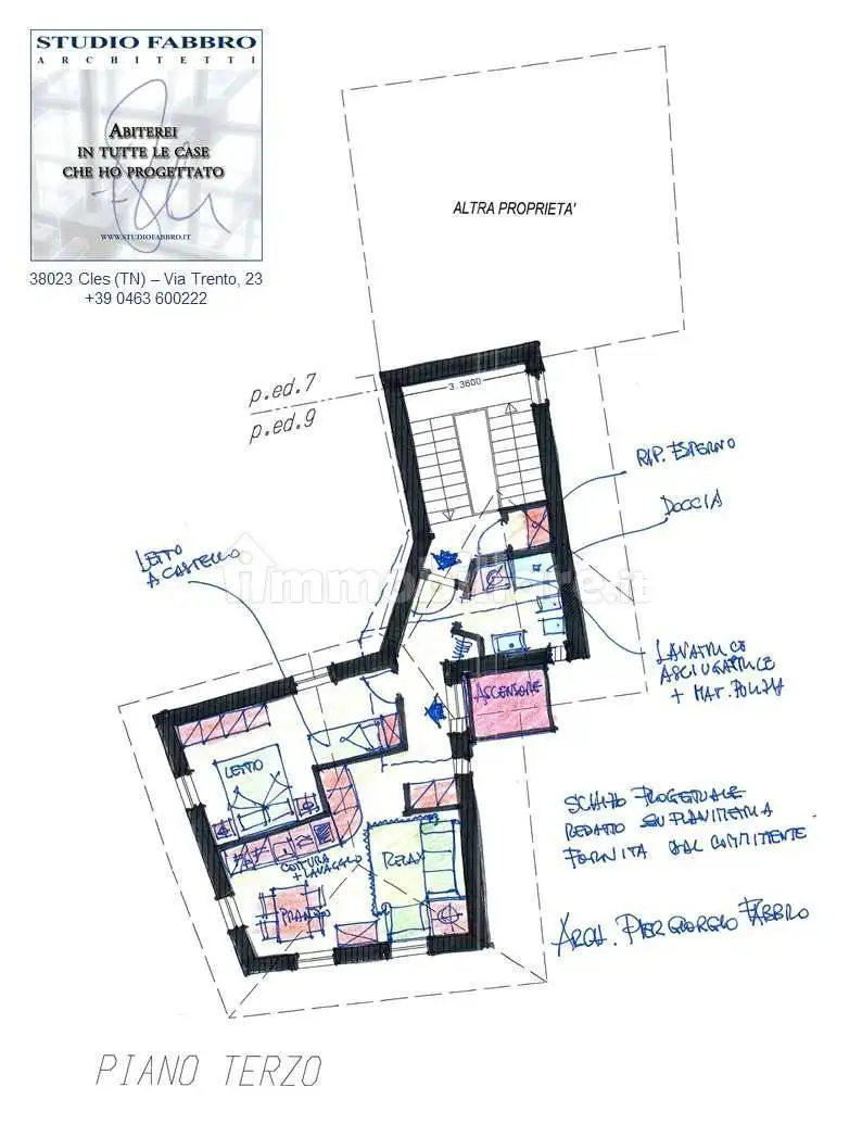 Terratetto unifamiliare 248 m², da ristrutturare, Bozzana, Caldes - foto 4