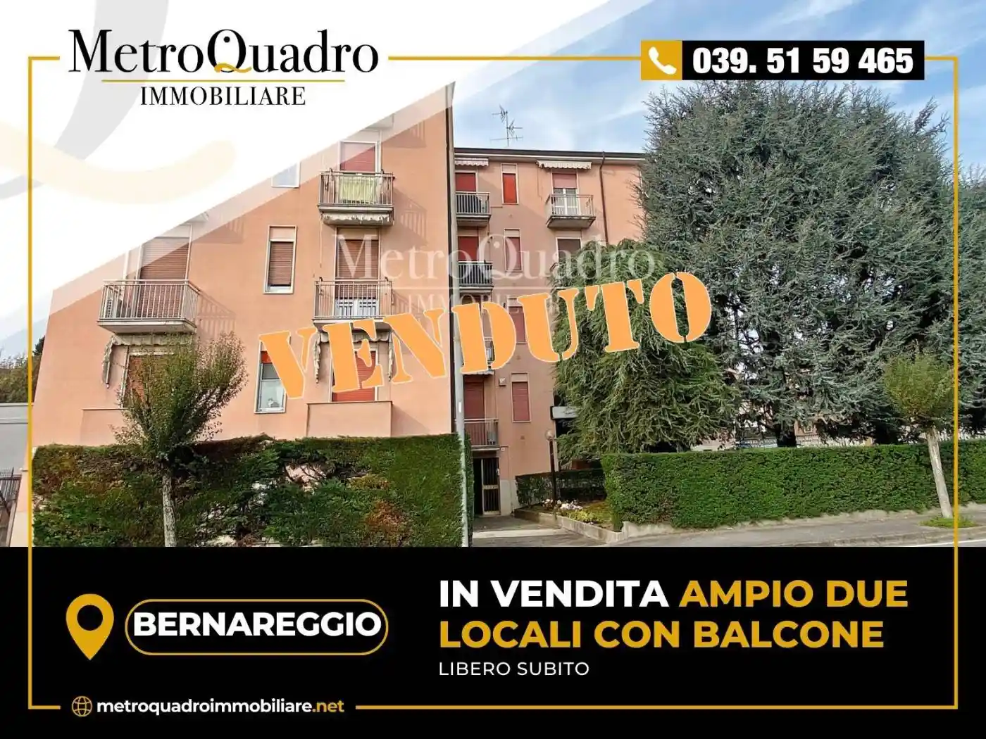 Appartamento in vendita a Bernareggio