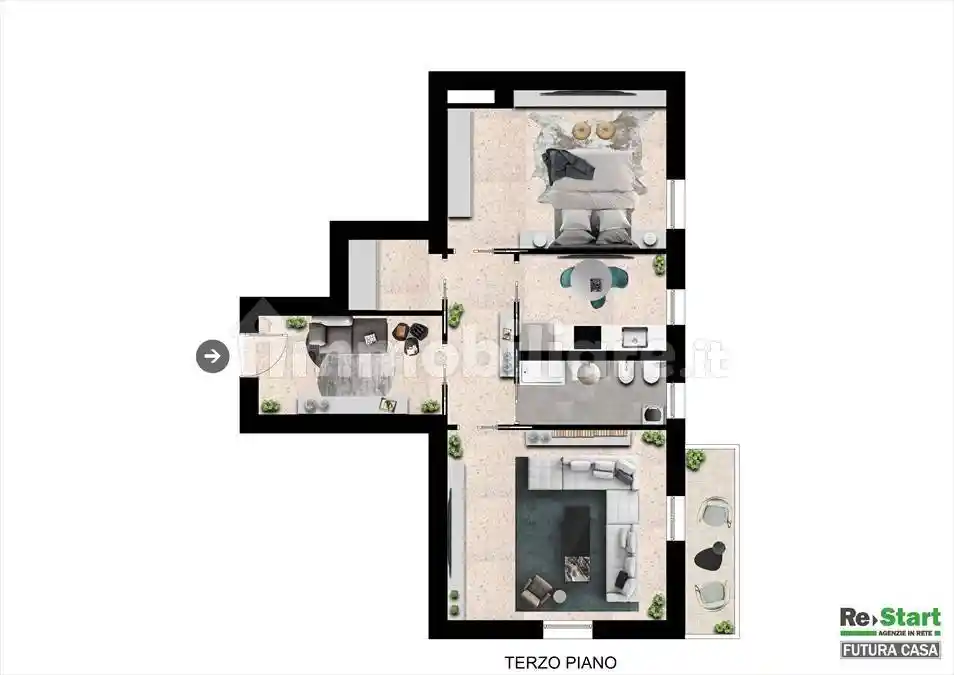 Bilocale via Antinori, Chieti Città, Chieti - foto 2