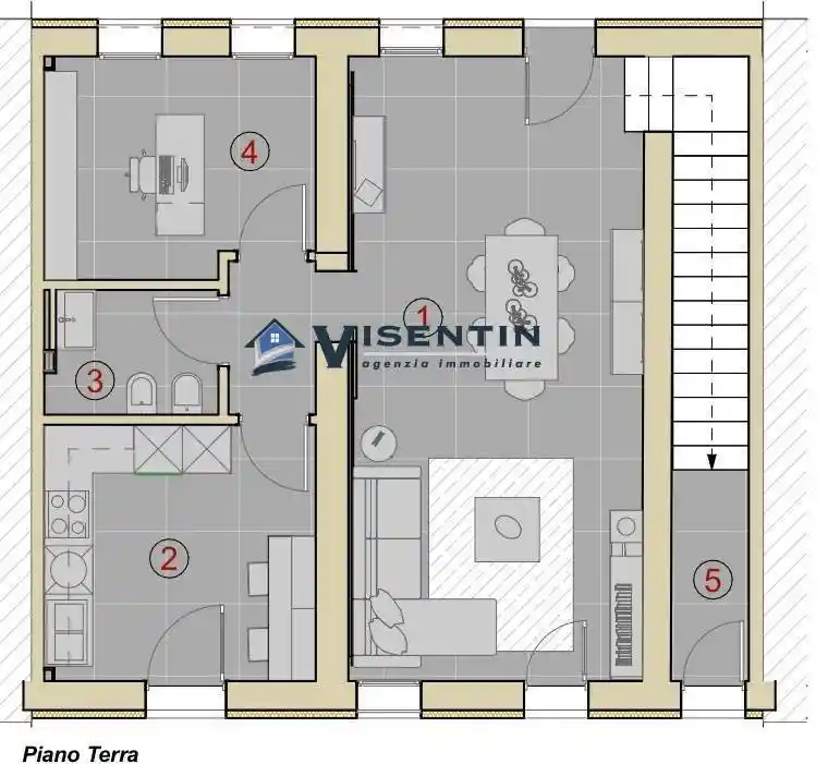 Villa bifamiliare viale Italia, San Paolo, Treviso - foto 5