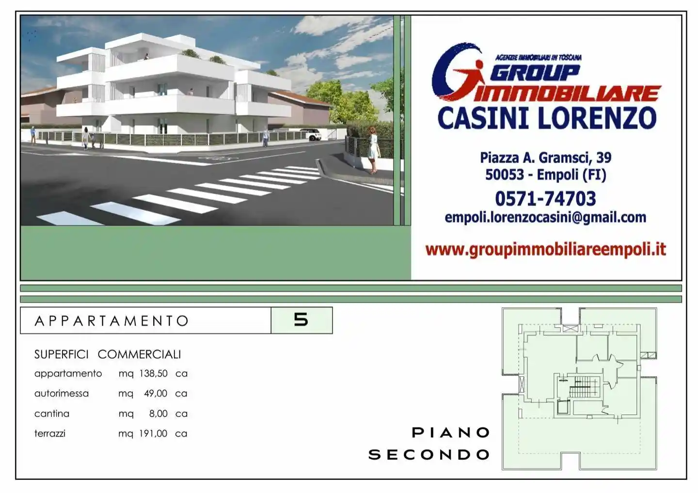 Attico - Mansarda in vendita a Empoli