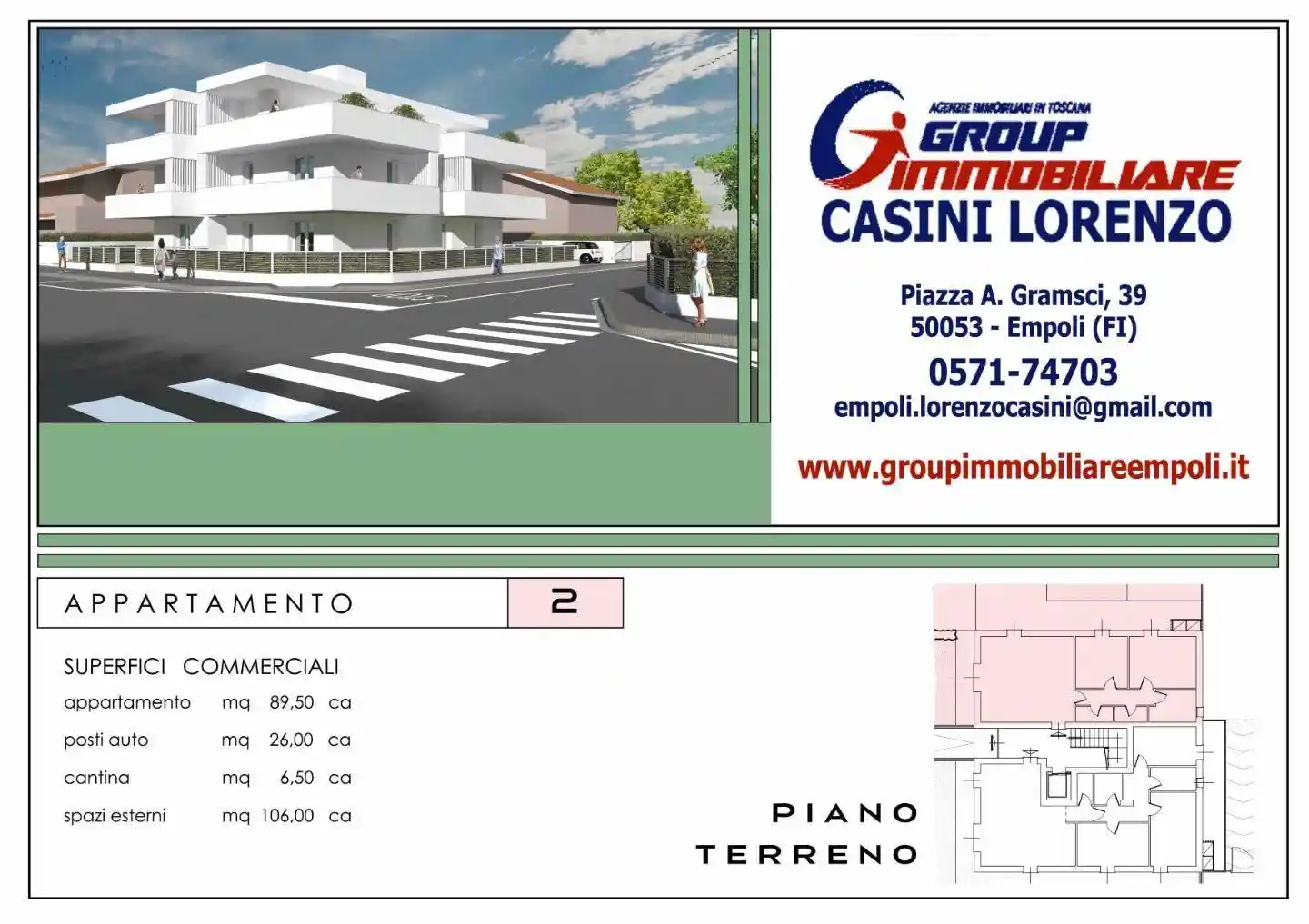 Appartamento in vendita a Empoli