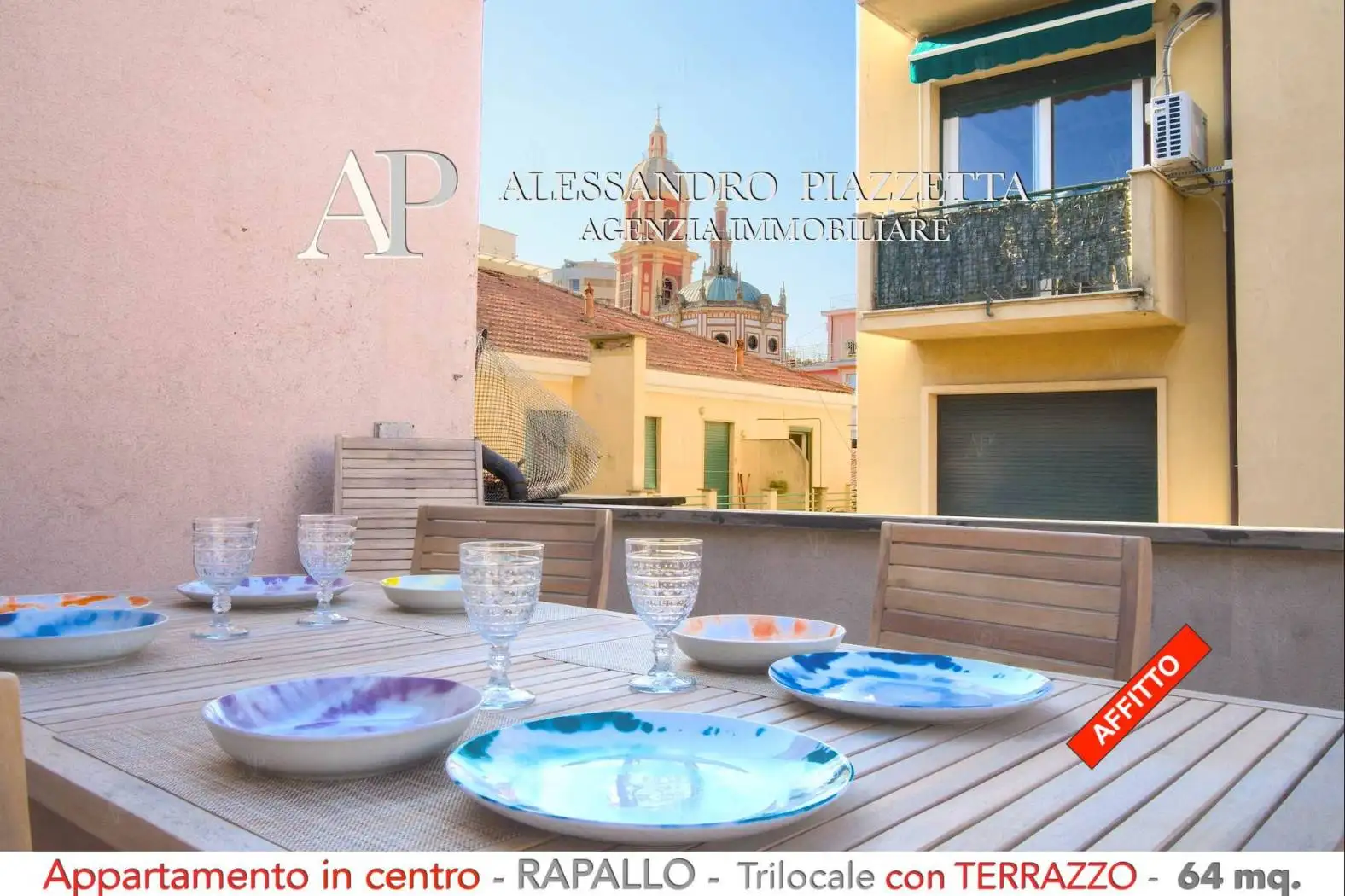 Appartamento in affitto a Rapallo