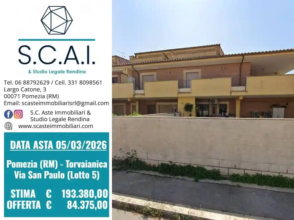 Appartamento in vendita a Pomezia