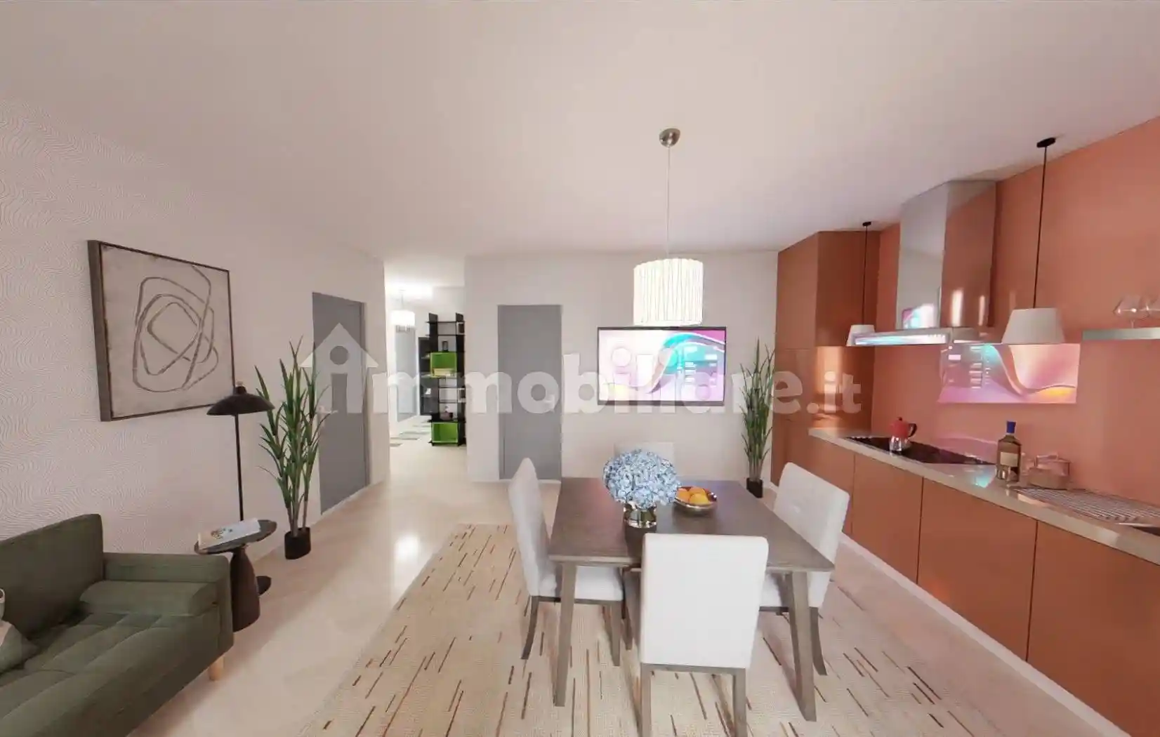 Trilocale via Golfo degli Aranci, Ponte Nuovo, Milano - foto 5