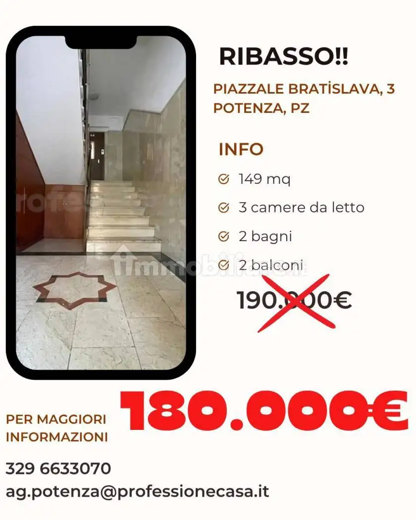 Appartamento in vendita a Potenza