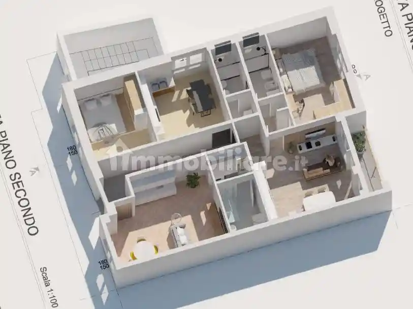 Appartamento in vendita a Caselle Torinese