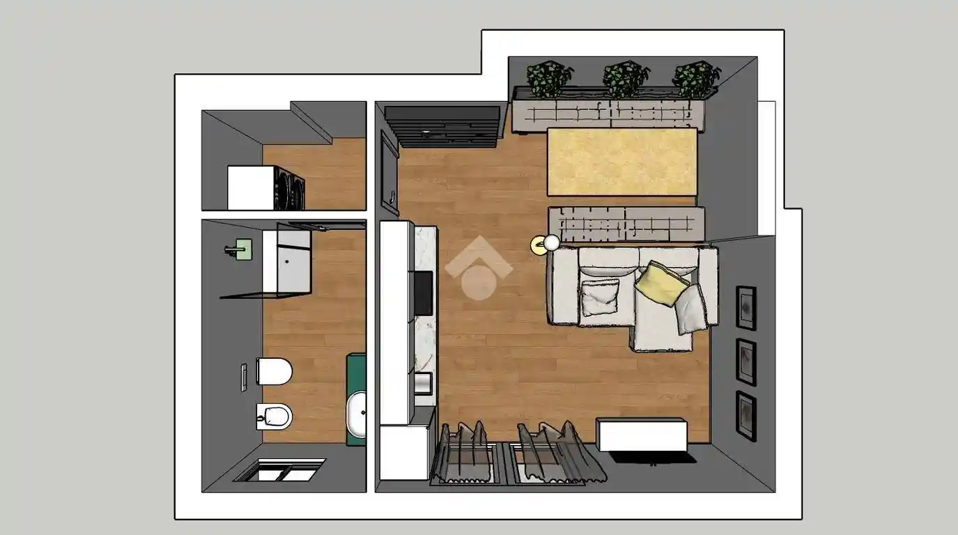 Monolocale via Roma 46, Centro, Erbezzo - foto 2