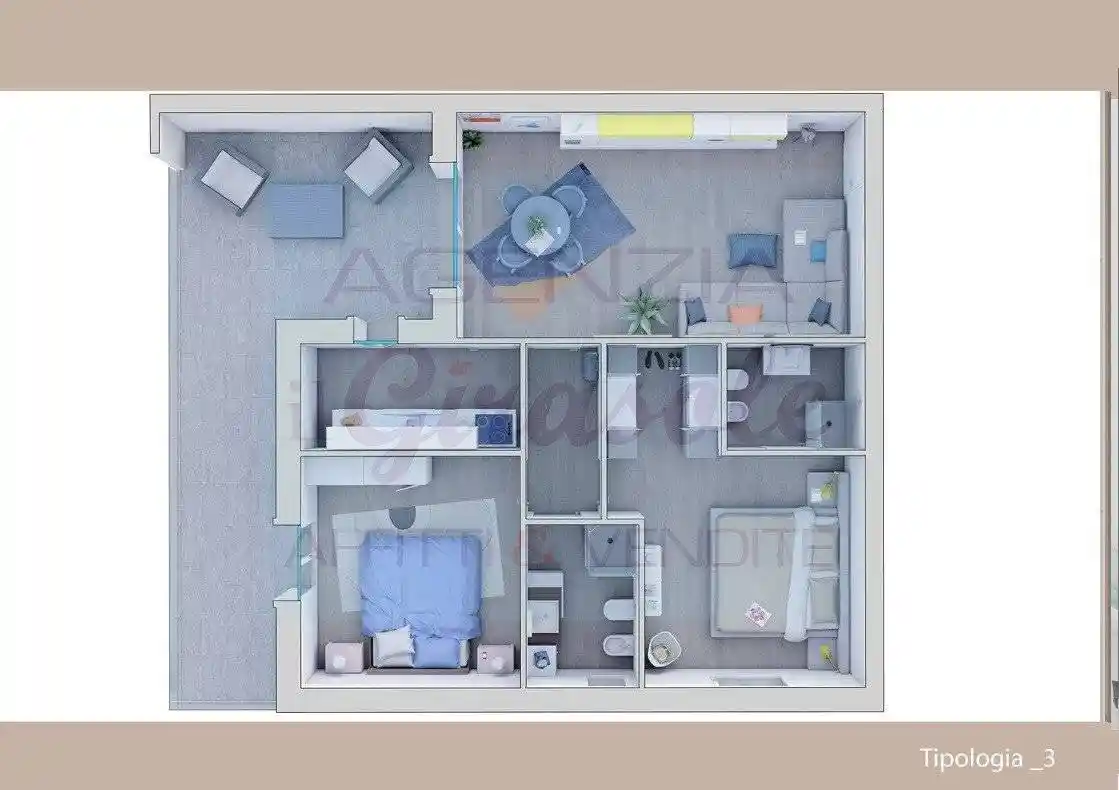 Trilocale nuovo, primo piano, Villa Rosa, Martinsicuro - foto 4