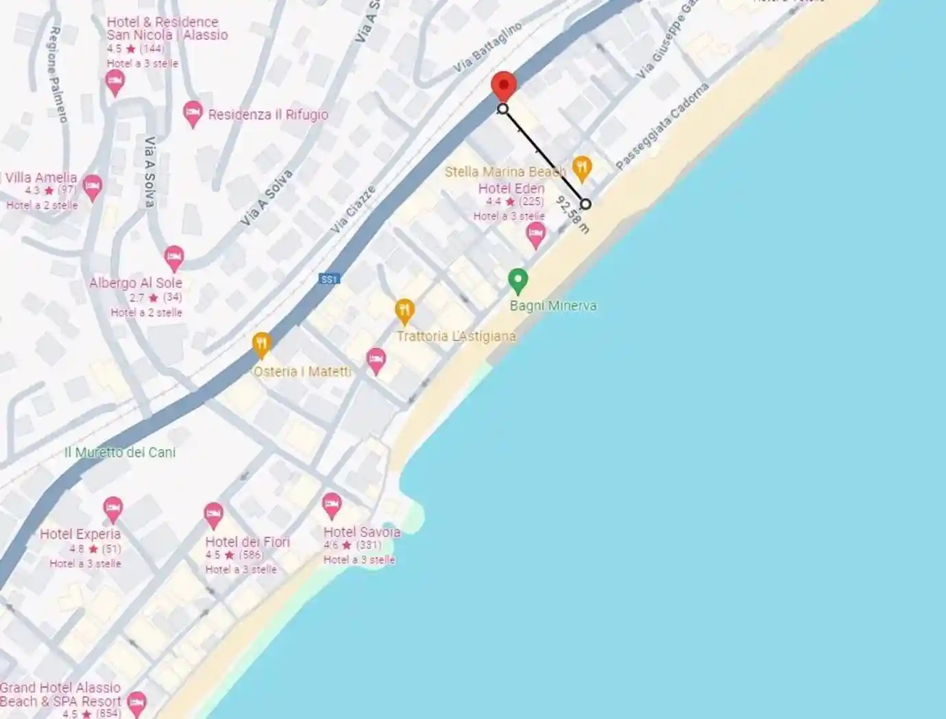 Quadrilocale viale D. Hanbury, 192, Passeggiata Cadorna, Porto, Alassio - foto 2