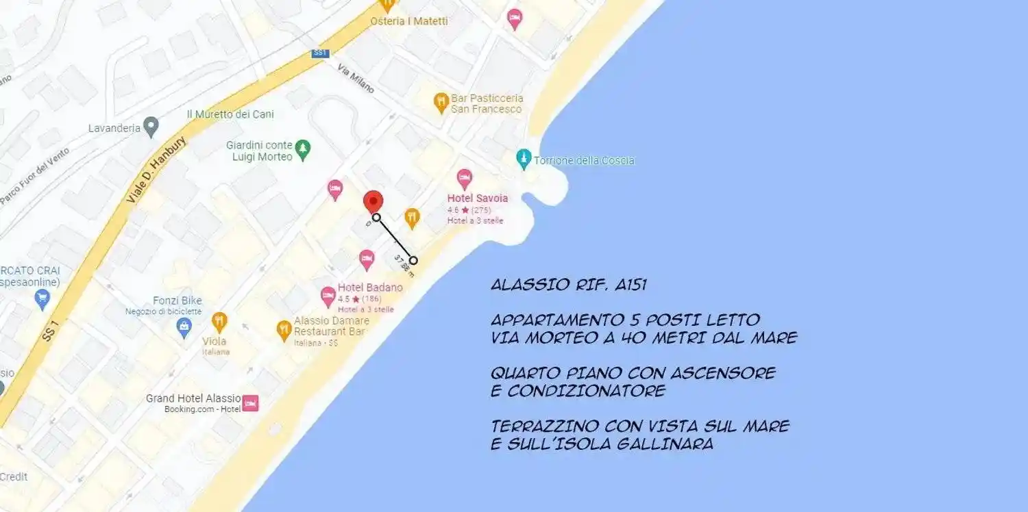 Quadrilocale via Morteo, 12, Borgo Coscia, Alassio - foto 2