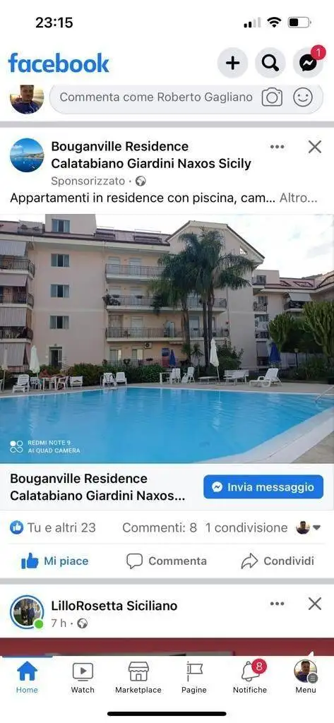 Appartamento in affitto a Calatabiano