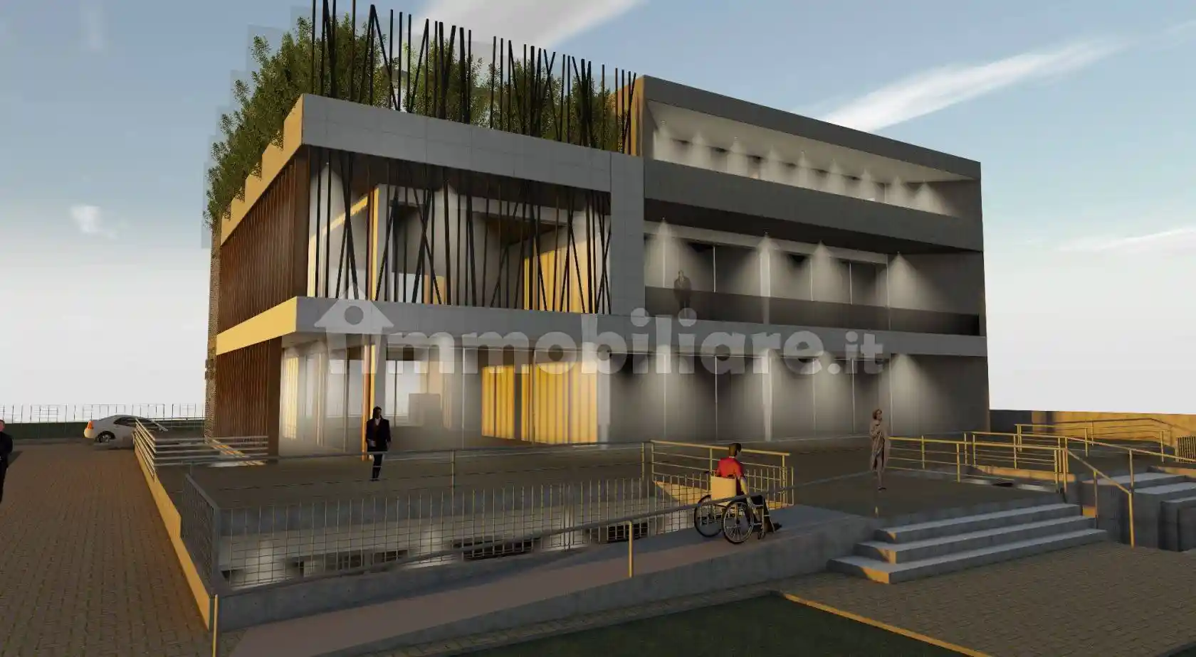 Palazzo - Edificio in affitto a Casaluce