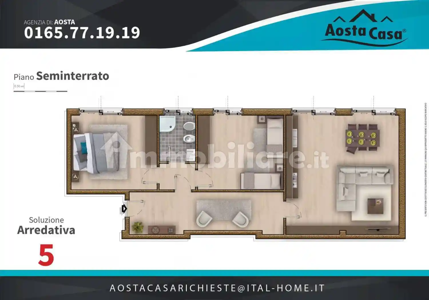 Appartamento in vendita a Chatillon