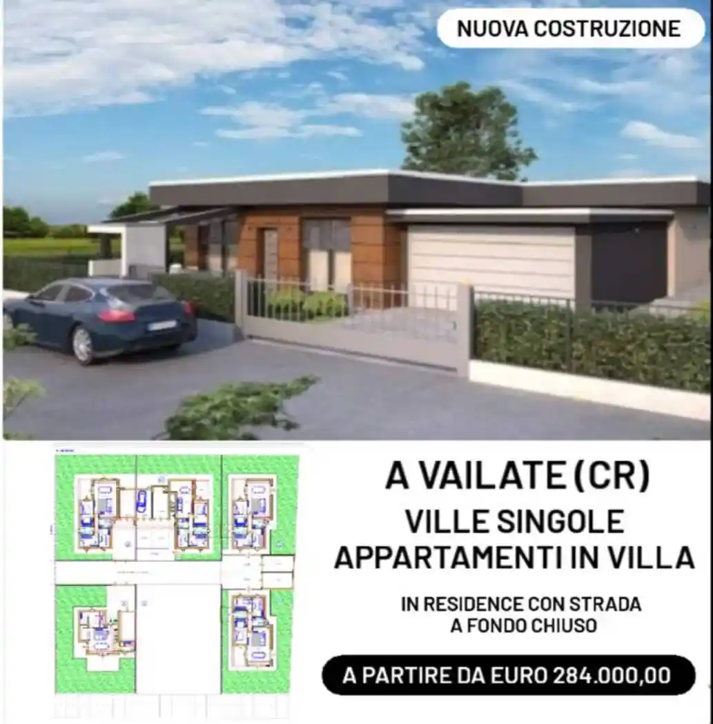 Villa in vendita a Vailate