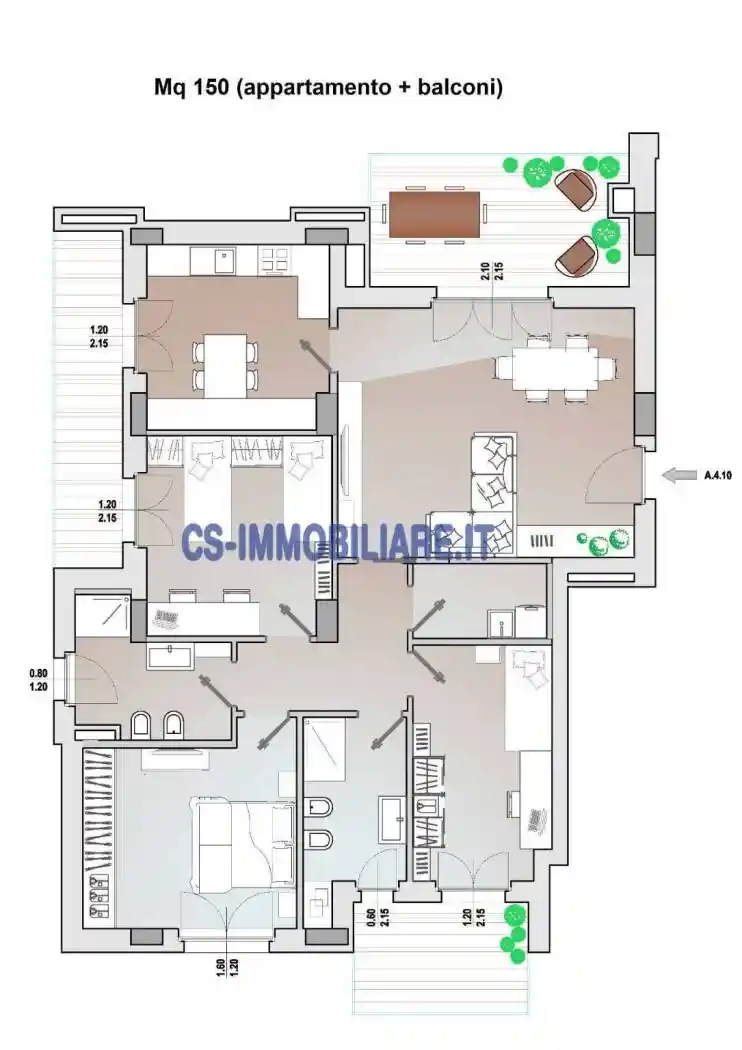 Appartamento via Del Gallitello, Centro, Potenza - foto 2