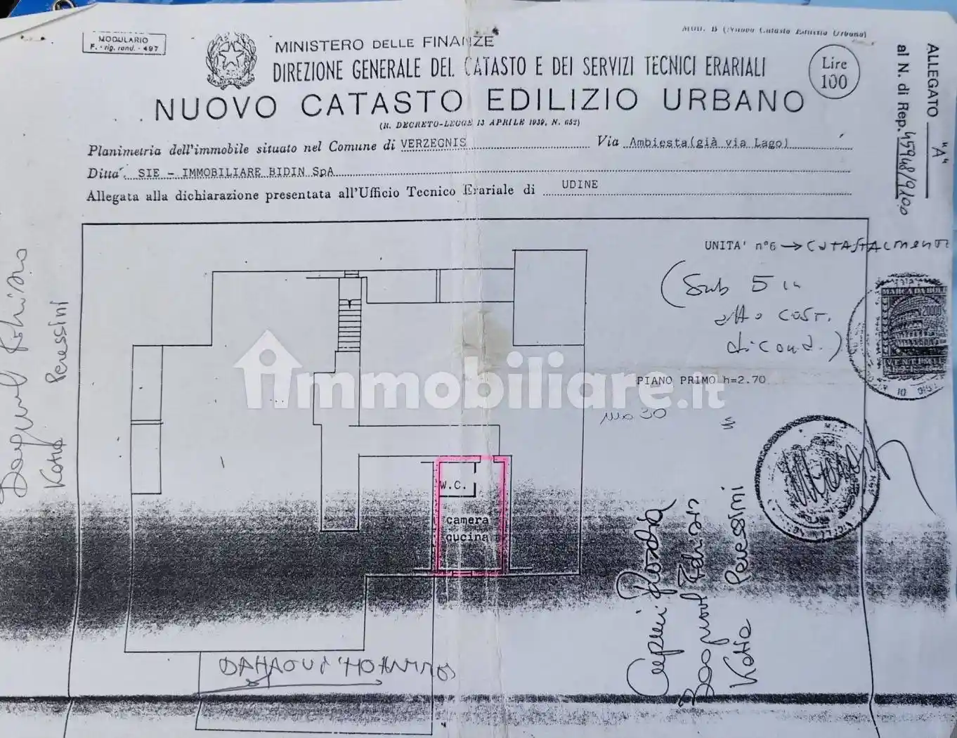 Appartamento in vendita a Verzegnis
