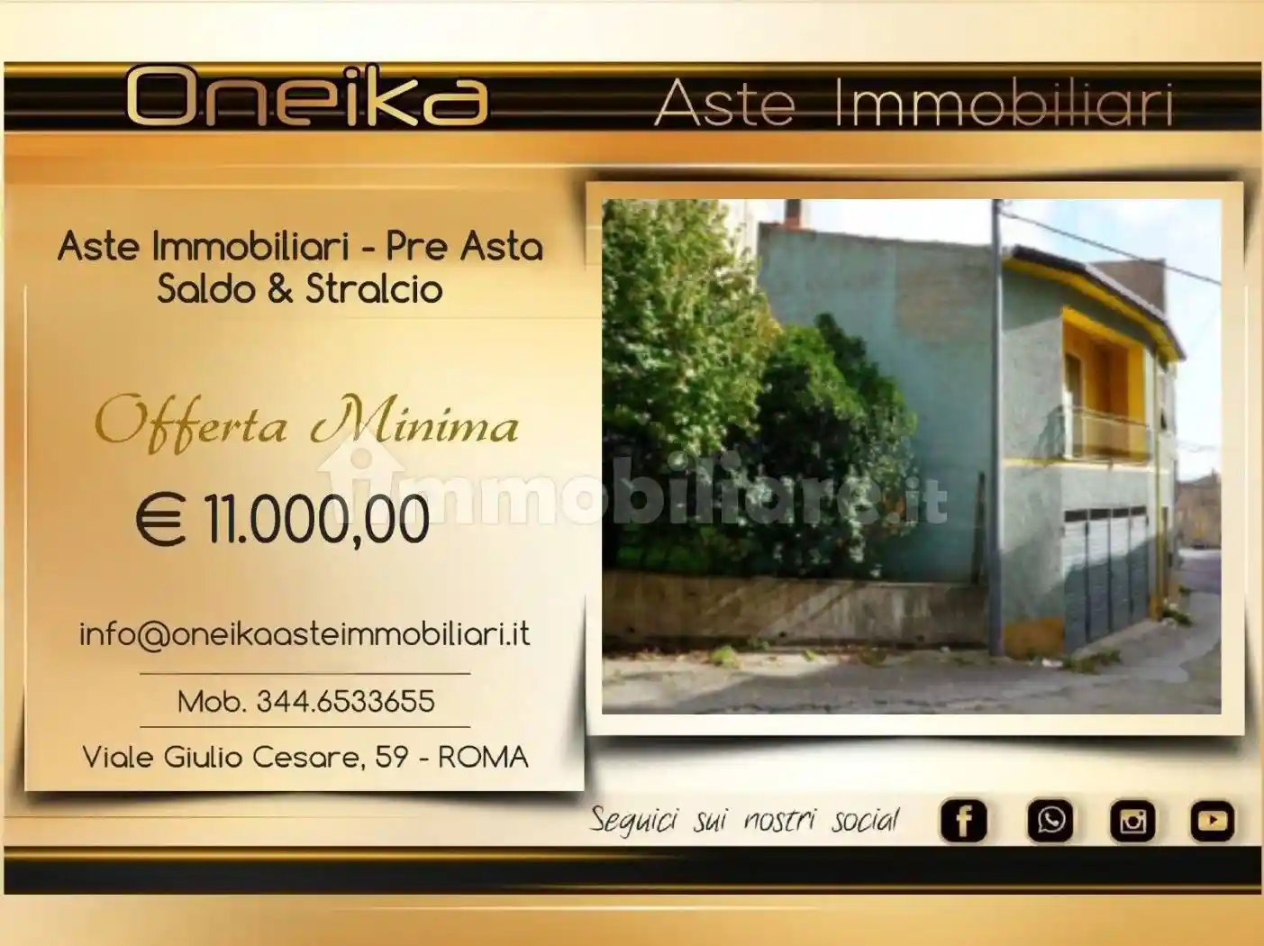 Casa indipendente in asta a Bultei