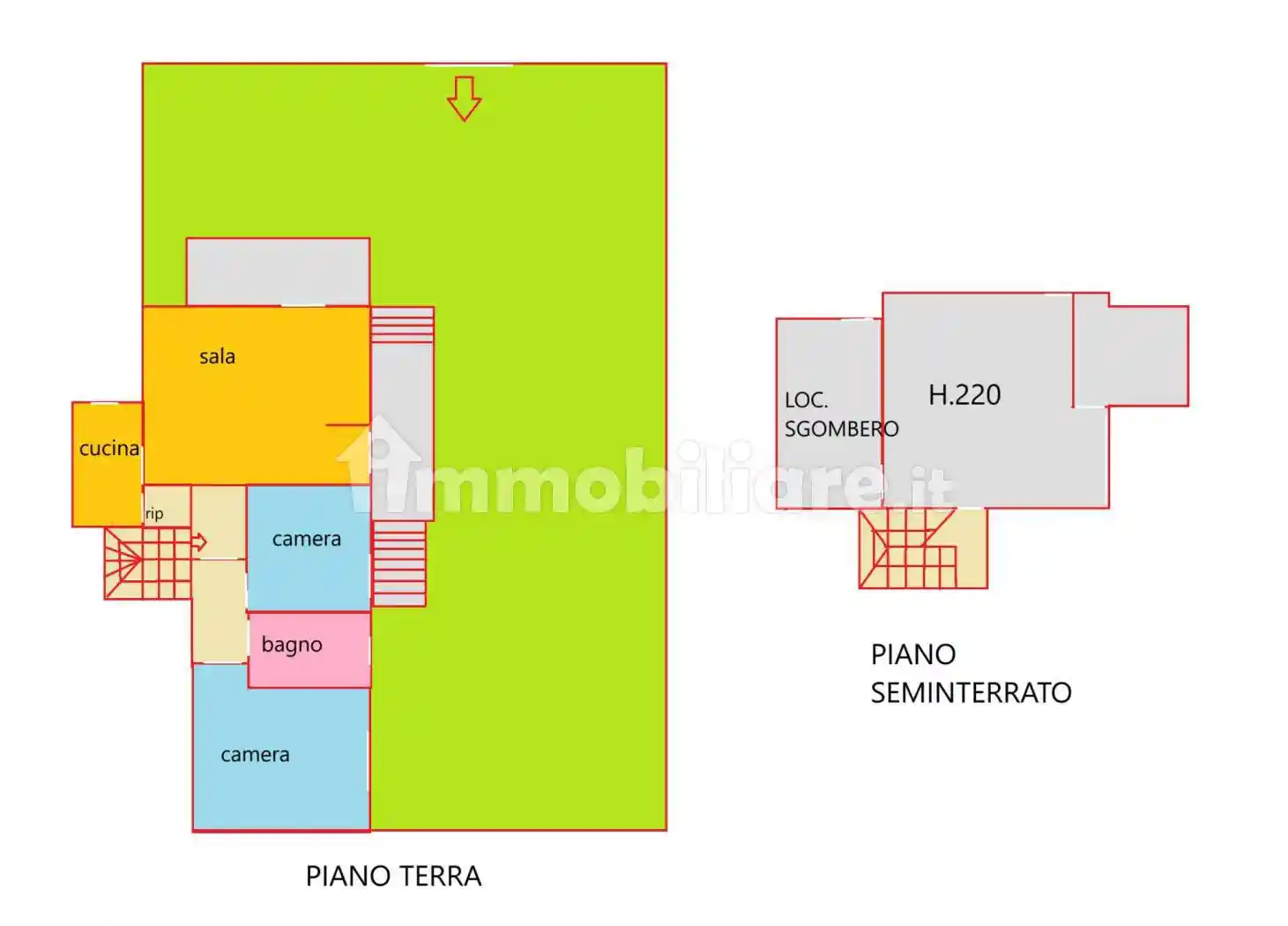 Appartamento in vendita a Cecina