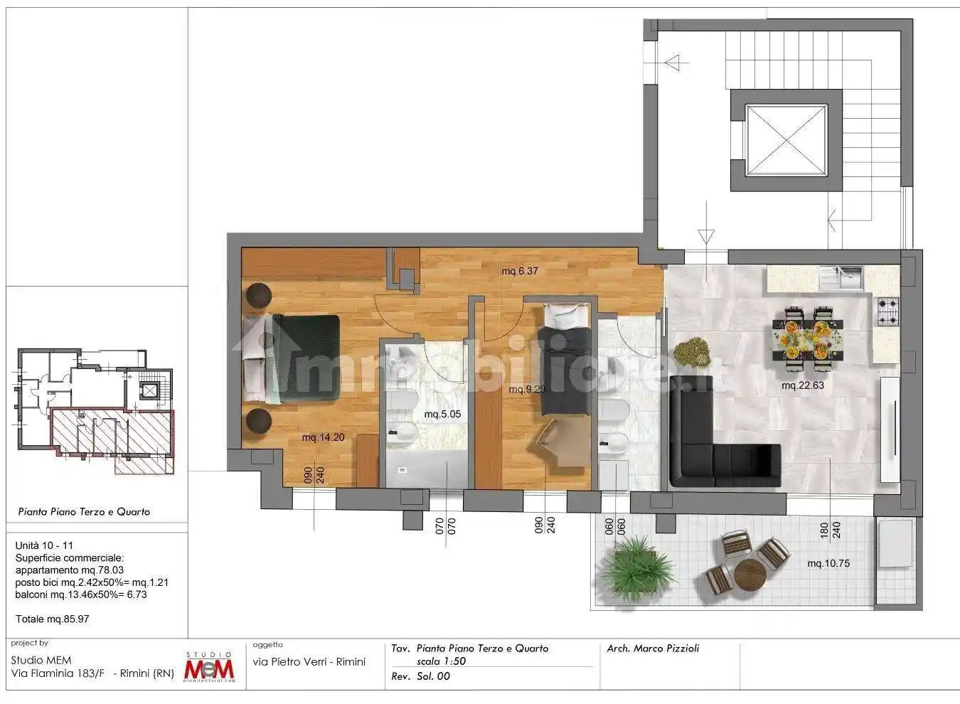 Appartamento in vendita a Rimini