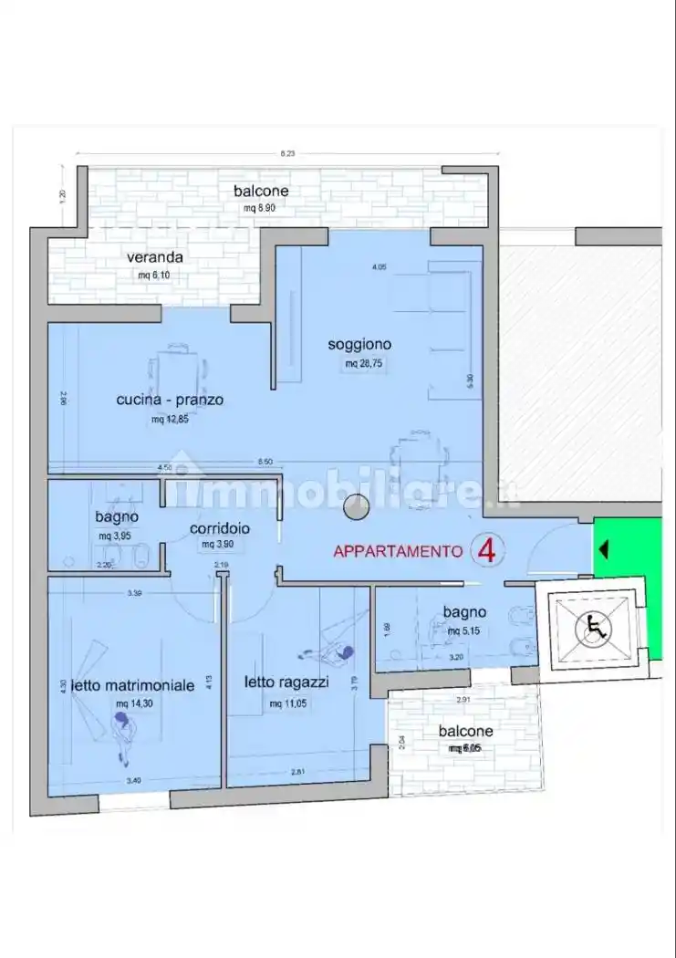 Appartamento in vendita a Conversano