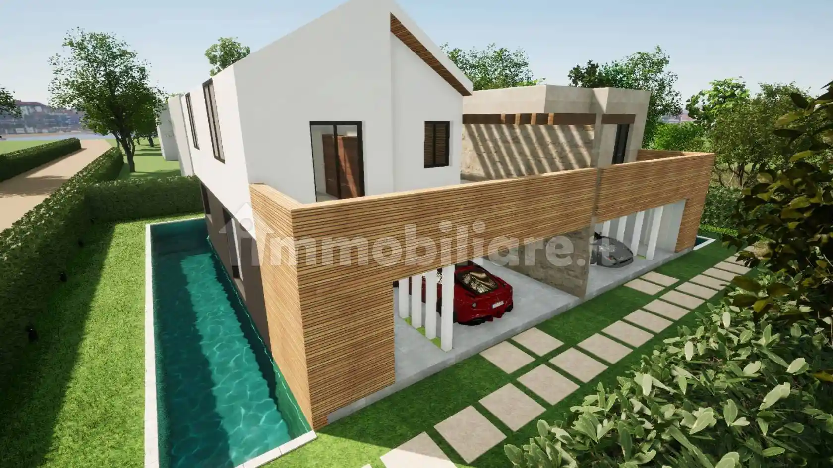 Villa bifamiliare via Carlo Cattaneo, Cattane, Vicenza - foto 3