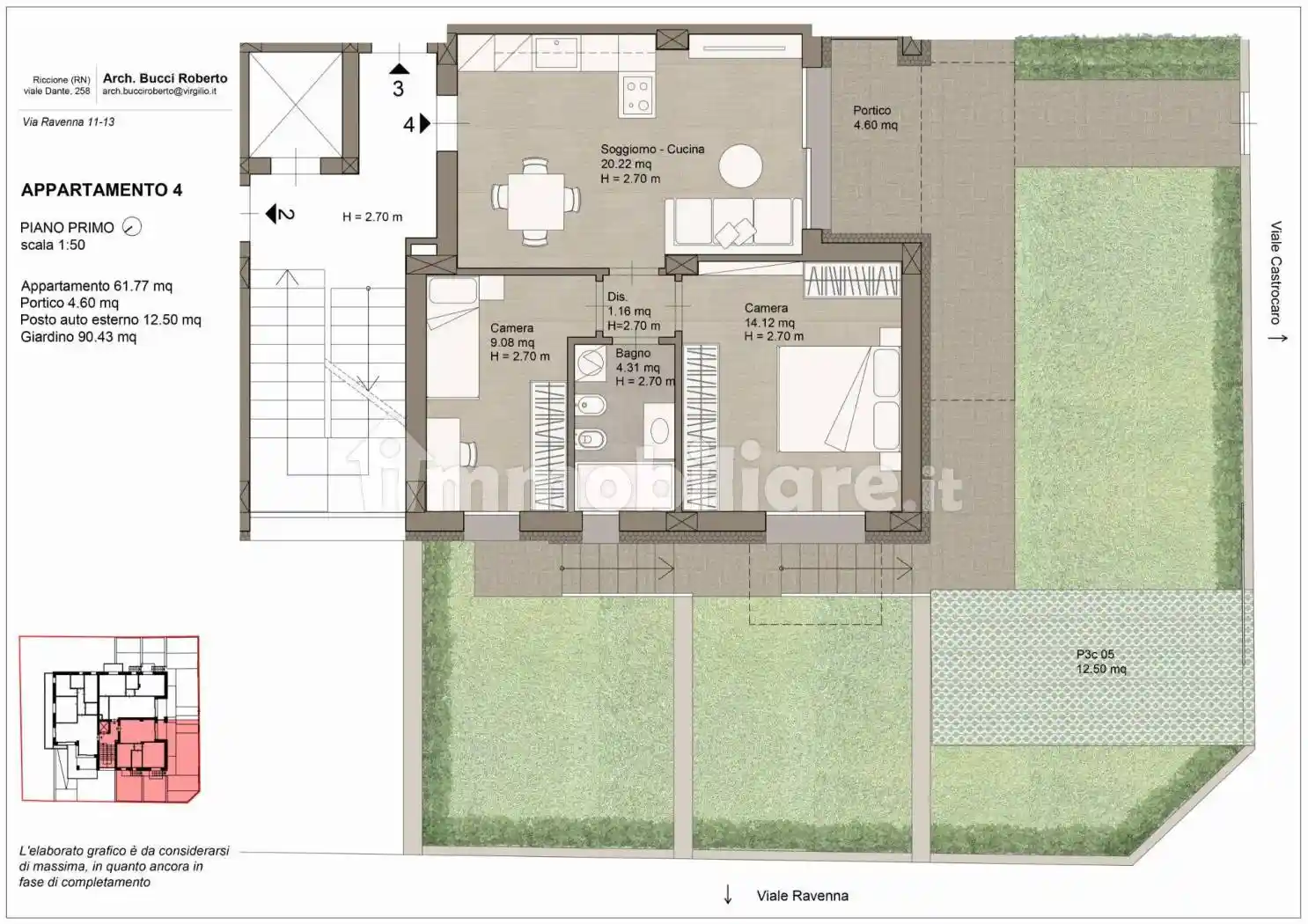 Appartamento in vendita a Riccione