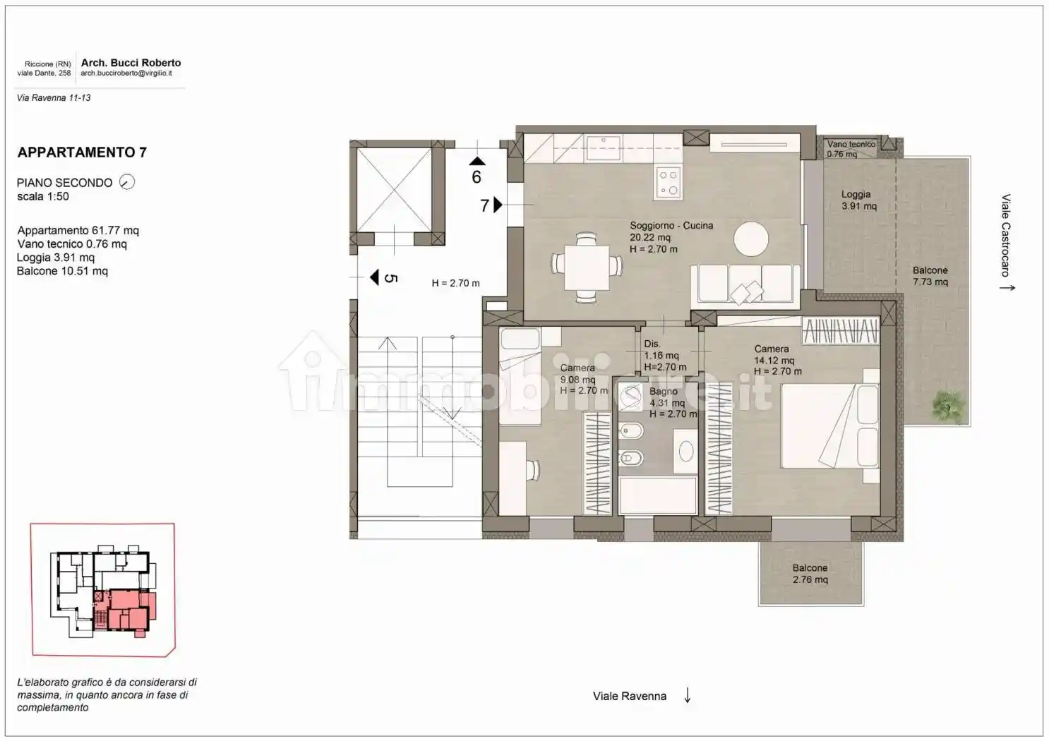 Appartamento in vendita a Riccione