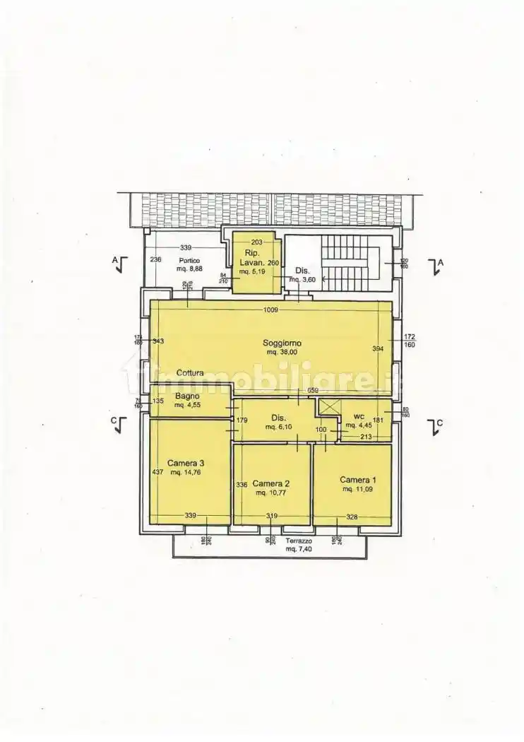 Appartamento in vendita a Cascina