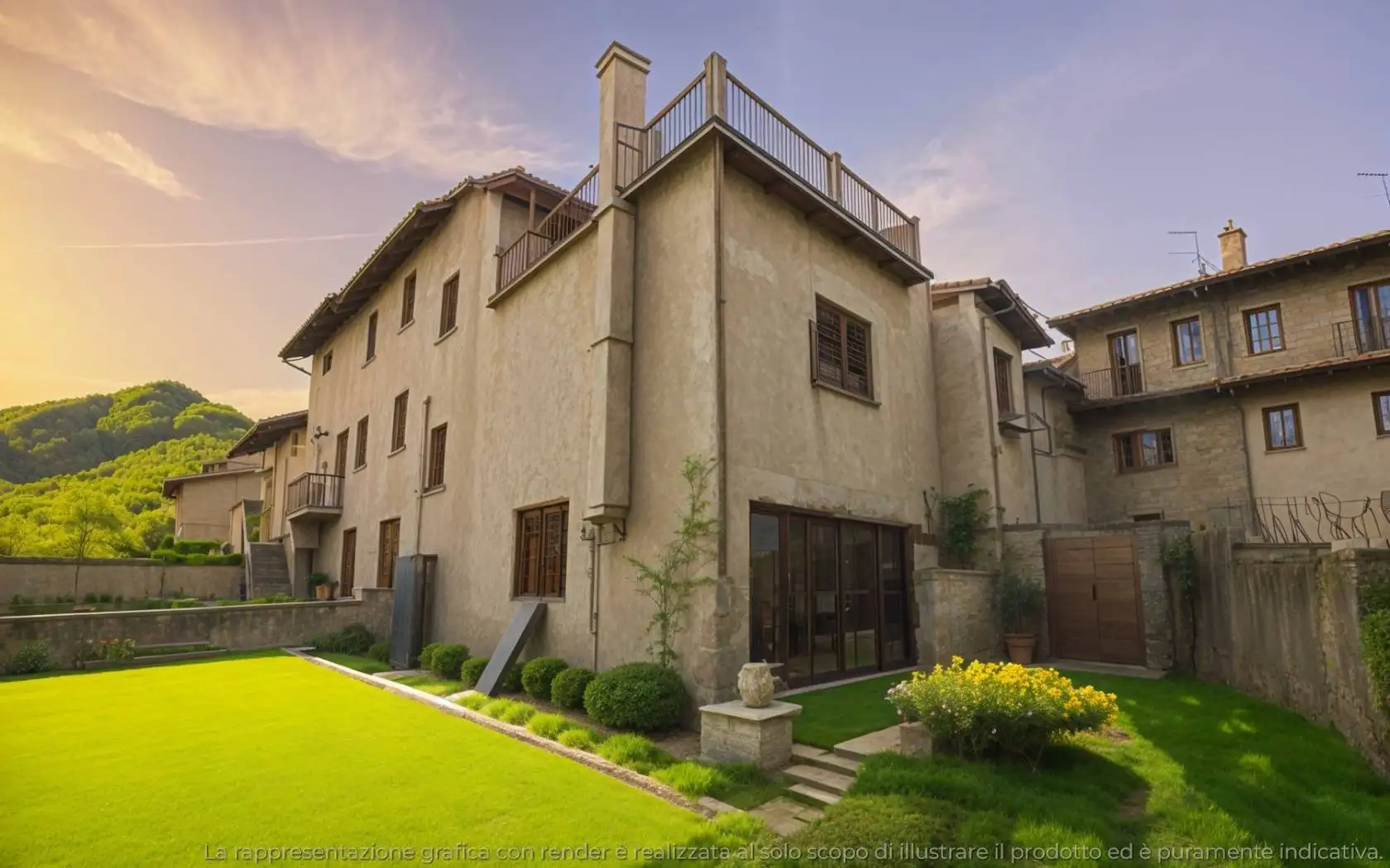 Terratetto unifamiliare via Dante Alighieri 1, Centro, Abbadia Lariana - foto 4