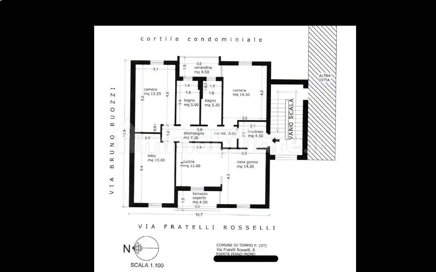 Appartamento in vendita a Tempio Pausania