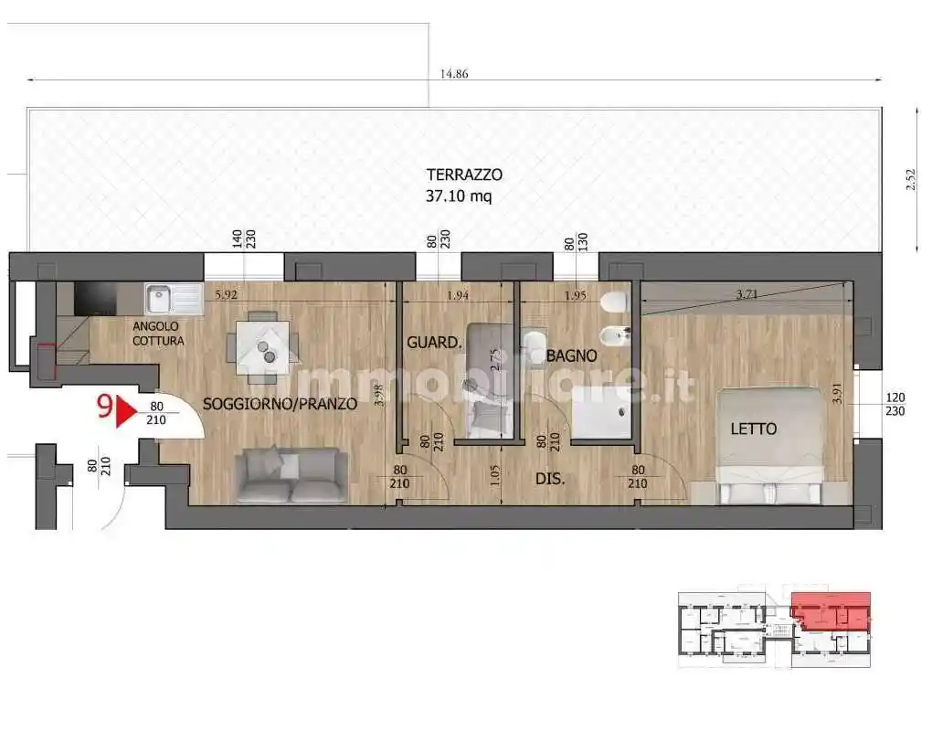 Appartamento in vendita a Reggio Emilia