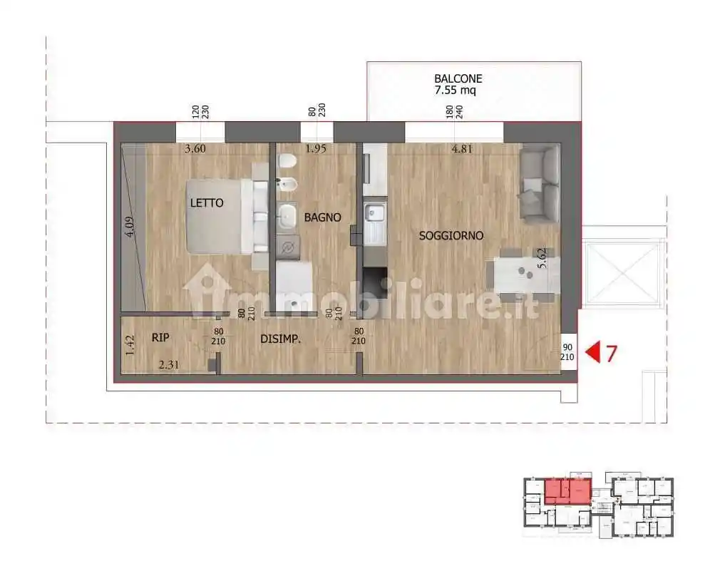 Appartamento in vendita a Reggio Emilia