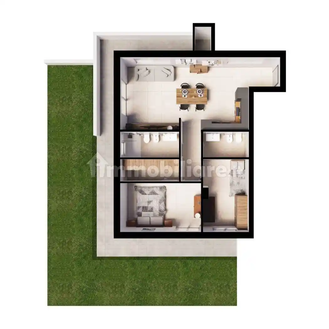 Appartamento in vendita a Mentana