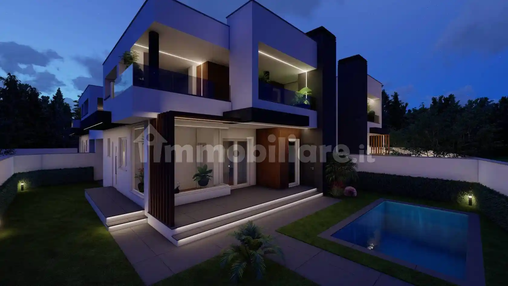 Villa bifamiliare via Antonio Lotti, Infernetto, Roma - foto 2