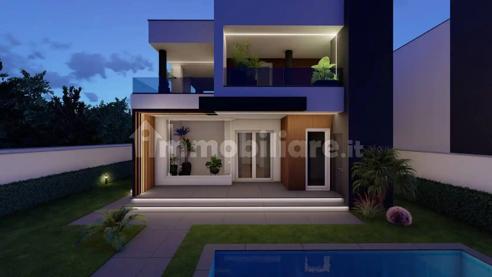 Villa bifamiliare via Antonio Lotti, Infernetto, Roma - foto 3